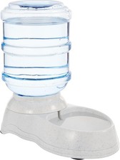 Automatic Gravity Pet Water Dispenser for Cat Dog 1 Gallon Easy Fill Clean picture