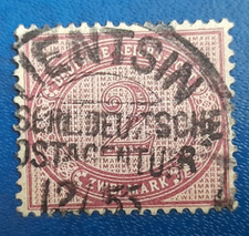 Stamp Germany China Tientsin 2 Mark 1900 Zenker BPP Mi. Nr. V 37 e (28770) picture