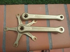 NOS Campagnolo gold anodized  BMX or track bike crank arms - 170mm  - 1980 date picture