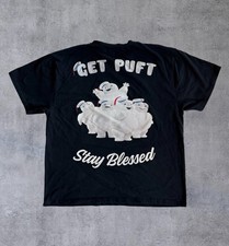 EHPlabs x Ghostbusters Shirt Mens XL Black Get Puft Stay Blessed Mini Pufts Gym picture