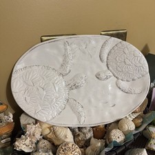 Pier 1 Imports Melamine Oval Sea Turtle Serving Platter picture