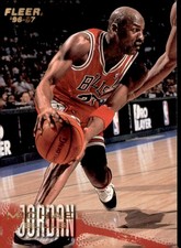 1996-97 Fleer #13 Michael Jordan picture