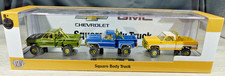 M2 Machines 1973/1976 Chevrolet & 1976 GMC Sierra 3 Truck Set CHASE 1/64 picture