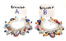 Denver Broncos CHARM BRACELETS Choose  A or B  picture