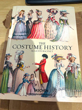 TASCHEN The Costume History Auguste Racinet Illustrated Hardcover 2003 picture