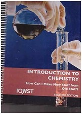 IQWST Introduction to Chemistry How Can I - Spiral-bound, by Krajcik - Very Good picture