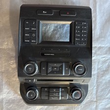 2015-17 Ford F150 Pickup Hl3T-18E243-BSB Black Temp And Media Climate Control.L1 picture