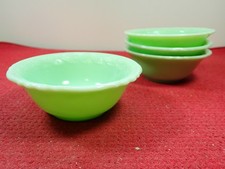 Vintage Jadeite McKee Laurel Fruit Bowl Excellent Condition picture
