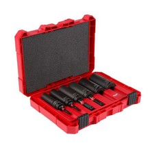 Milwaukee Tool 49-66-5125 10 Pc. Shockwave Lineman's 12 Point 2-In-1 Socket Set picture