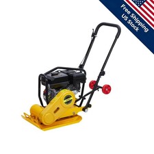 7HP Plate Compactor 4200Lbs Force 5600 VPM for Soil & Gravel Heavy Duty picture