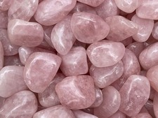 Rose Quartz Pebble, 1.25-2 Inch Large Tumbled Rose Quartz Stones, Wholesale Bulk picture