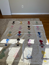 handmade Sunbonnet Sue quilt picture