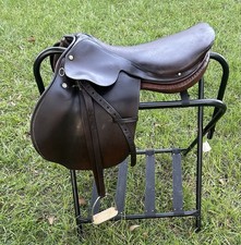 Hermes Paris France English Saddle Brown Leather Hunter Jumper Dressage Horse picture