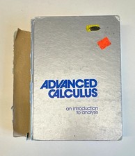 Advanced Calculus: An Introduction to Analysis HC Textbook ISBN 0-471-02195-4 picture