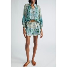 Zimmerman The Ottie Tuck Short in Green Paisley picture