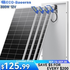 300W 600W 900W 1200W Mono Solar Panel N-Type Cell Power Charger Home Off-Grid picture