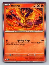 Moltres 14/094 Rare Deck Exclusives Pokemon Moderately Played picture