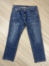 Levi’s 541 Jeans Mens 36x29 Blue Straight Leg Dark Wash Denim Jeans picture