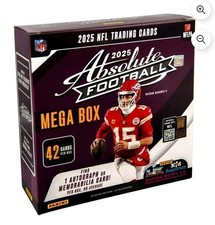 2025 Panini Absolute Football Factory Sealed Mega Box picture