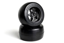 Exotek Twister Pro Drag Belted Tire and Wheel Set with Firm Foam Inserts 2155 picture