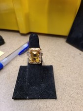 Macy's Citrine (6-1/4 ct. t.w), White Topaz (1-1/3 ct. t.w.) and Diamond Accent picture