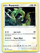 TCG ~ Rayquaza SWSH029 ~ Cosmos Holo English Near Mint picture