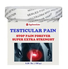 POWERFUL NATURAL TESTICULAR PAIN CREAM FOR MEN - 100% HERBAL  - MADE IN USA picture