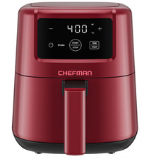 Freidora de Aire Digital Compacta 2 Qt Antiadherente con Temporizador Roja picture