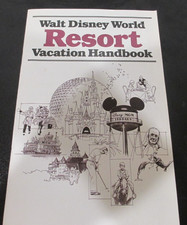 Vintage Walt Disney Resort Vacation Handbook 1989 complete picture