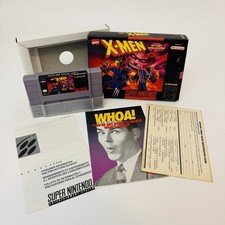 Vintage Super Nintendo X-Men Mutant Apocalypse 1994 Video Game No Manual Working picture