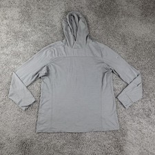 Kuhl Engineered Hoody Shirt Mens Large Gray Long Sleeve Pullover Hiking Outdoors picture