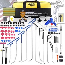 PDR 113Pcs Paintless Dent Removal Rods Stainless Steel Tool Kit Dent Repair kit picture