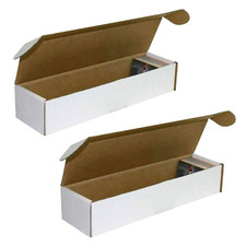 2 x BCW 800-Count Super Monster Storage Box for Trading Sports and Gaming Cards picture
