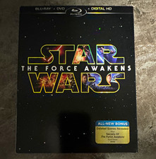 2015 Disney Star Wars The Force Awakens Blu-ray + DVD + Digital HD PG-13 picture
