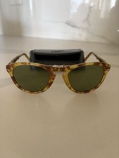 Persol 714 Steve McQueen Foldable Glasses Frames and Case 54cm picture