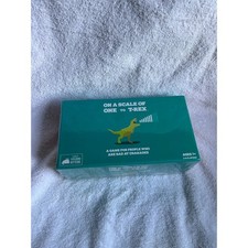 *BRAND NEW* On A Scale Of One To T-REX Party Card Game picture