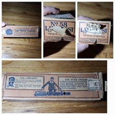 Vintage Lionel Train empty Box NO.58 Lamp post pre war  picture
