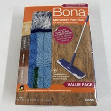 Microfiber Deep Clean  All Floor Pad, 3-Pk. - AX0003496 New In Box picture