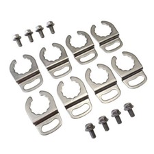 DHD 700-004K STAINLESS DURAMAX FUEL INJECTOR LINE RETAINER KIT LB7 2001-2004 picture