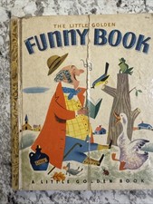 VTG 1950 “THE LITTLE GOLDEN FUNNY BOOK” Bent Cover picture