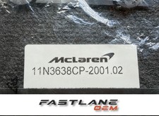 2015-2019 McLaren 570GT 600LT 2-piece Front Floor Mat Set 11N3638CP-2001 02 OEM picture