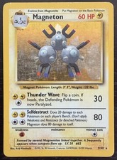 Pokémon TCG | Magneton 9/102 | Base Set Unlimited | HP picture