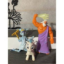 Disney McDonalds Happy Meal Toy Hercules Zeus, Baby Pegasus & Hermes Figures picture