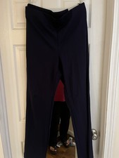 Chico's Pants Women Blue Pull On  US 4 T picture