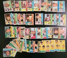 1960 Topps Baseball Cards - 94 Different - W/ Seth Morehead and Cal McLish picture