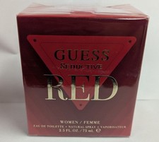 1PC GUESS SEDUCTIVE RED WOMEN EAU DE TOILETTE SPRAY 2.5floz NEW IN BOX SEALED picture