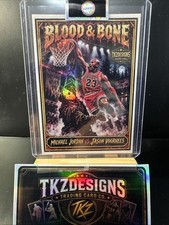 2026 Tkzdesigns Blood & Bone Michael Jordan VS Jason Voorhees BB1 /50 picture