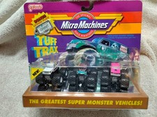 1990 Micro Machines Tuff Trax Collection #1 Galoob Monster Truck Set Unopened picture