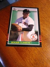 1985 Donruss Roger Clemens RC Boston Red Sox # 273 EX-MT picture
