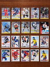 Vintage Hockey Card Lot 1980s–90s HOF Stars Rookies Upper Deck Pinnacle Topps picture